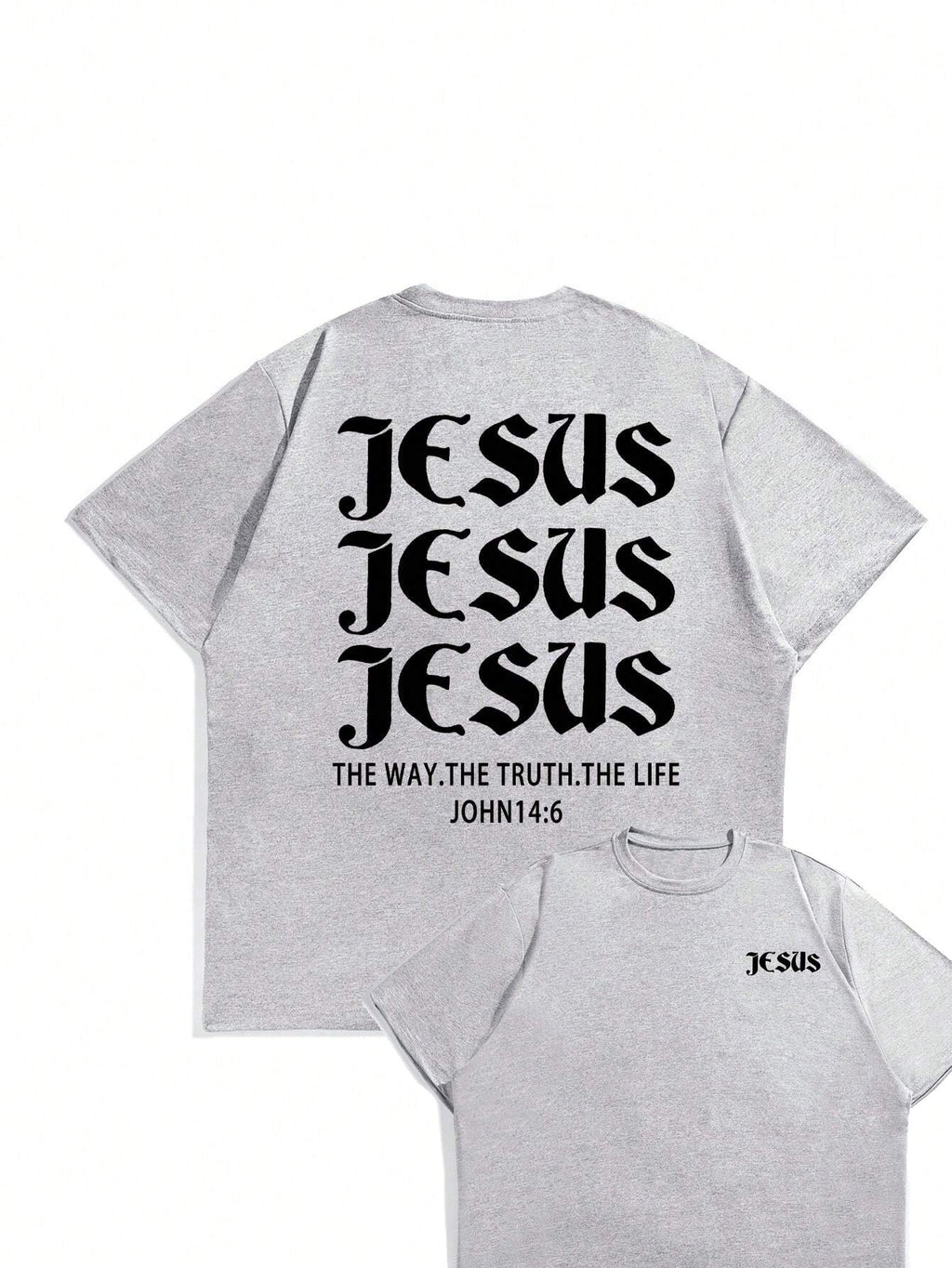Camiseta de Algodão Oversized Jesus